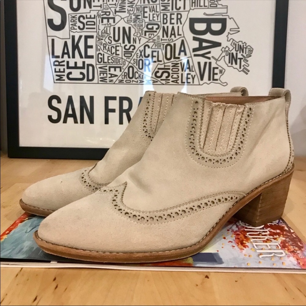 Madewell Grayson Brogue Boots